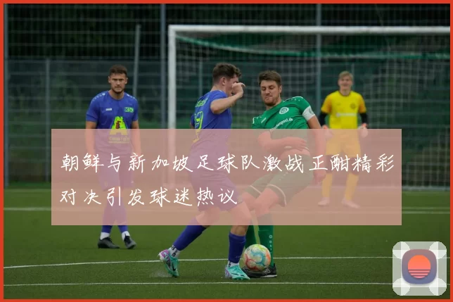 朝鲜与新加坡足球队激战正酣精彩对决引发球迷热议
